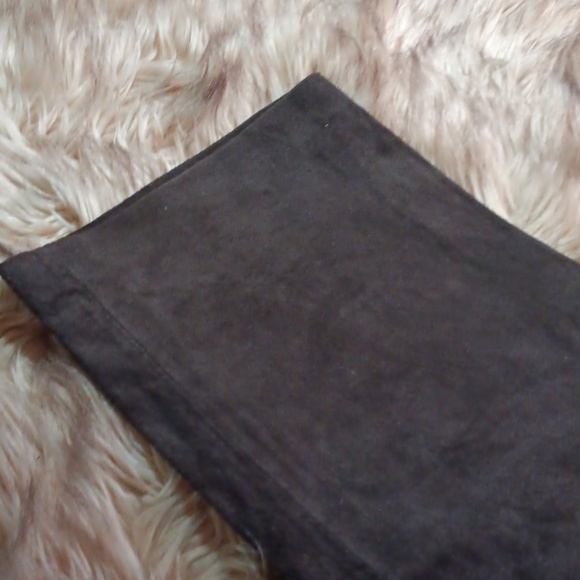 NEWPORT NEWS Womens Suede Pants - Dark Brown - Picture 5 of 6